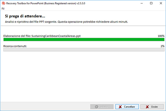 come riparare i pptx danneggiati