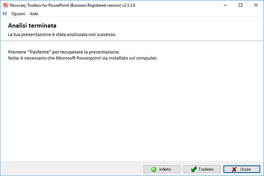 riparazione di ms powerpoint