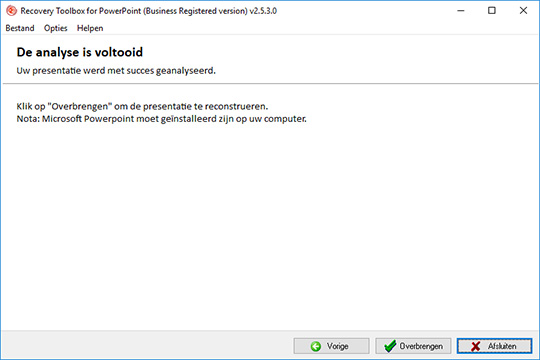 ms powerpoint repareren
