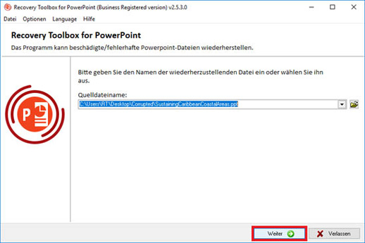 ppt datei kostenlos reparieren