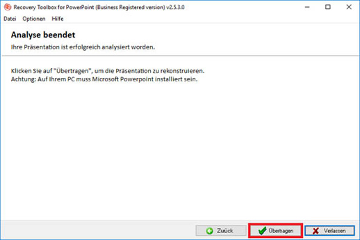 beschädigte ppt datei online reparieren kostenlos