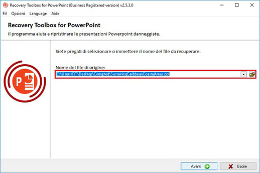 riparazione powerpoint online